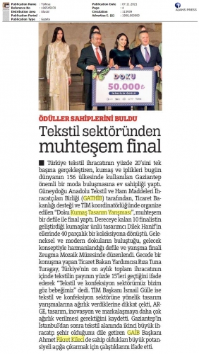 Doku Kumaş Tasarım Yarışması